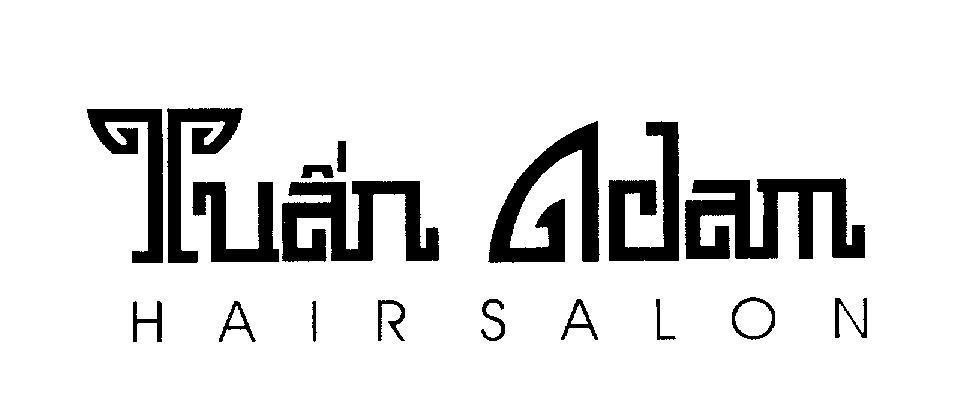 Mẫu nhãn hiệu Tuấn Adam HAIRSALON