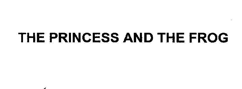 Mẫu nhãn hiệu THE PRINCESS AND THE FROG