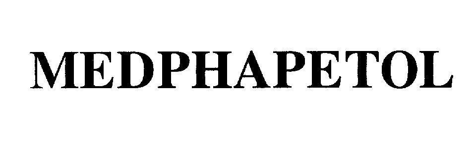 Mẫu nhãn hiệu MEDPHAPETOL