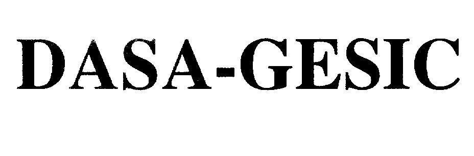 Mẫu nhãn hiệu DASA-GESIC