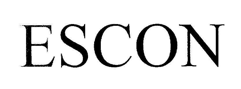 Mẫu nhãn hiệu ESCON