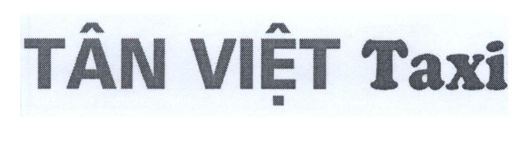 Mẫu nhãn hiệu Tân Việt Taxi