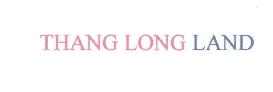 Mẫu nhãn hiệu THANG LONG LAND