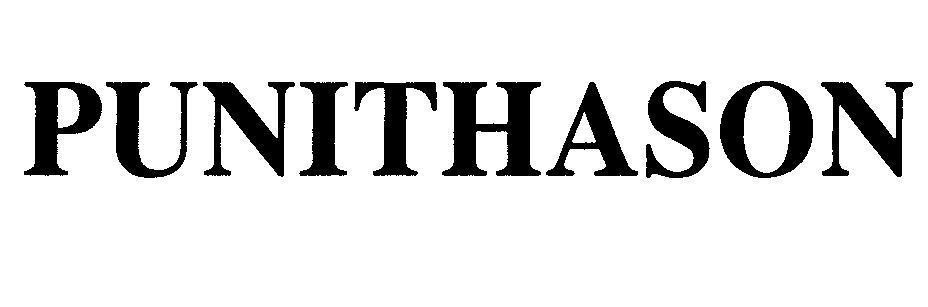 Mẫu nhãn hiệu PUNITHASON