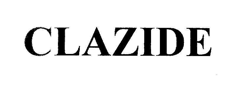 Mẫu nhãn hiệu CLAZIDE