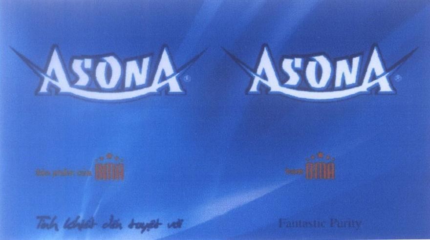 Mẫu nhãn hiệu ASONA From BMA sản phẩm của BMA Tinh khiết đến tuyệt vời Fantastic Purity