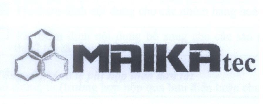 Mẫu nhãn hiệu MAIKAtec