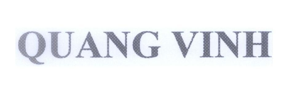 Mẫu nhãn hiệu QUANG VINH