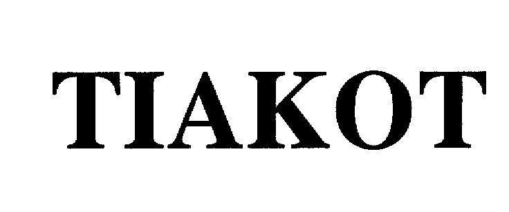 Mẫu nhãn hiệu TIAKOT
