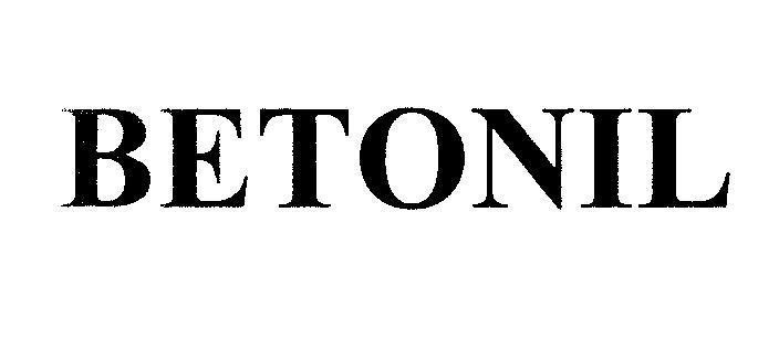 Mẫu nhãn hiệu BETONIL