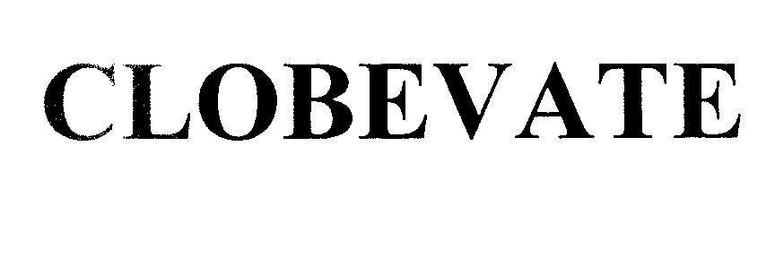 Mẫu nhãn hiệu CLOBEVATE