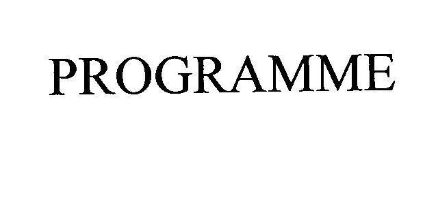 Mẫu nhãn hiệu SUISSE PROGRAMME