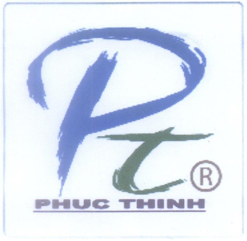 Mẫu nhãn hiệu Pt PHUC THINH