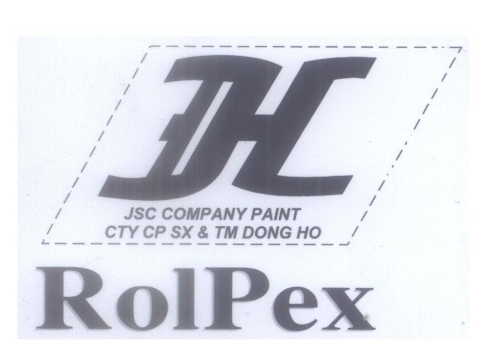 Mẫu nhãn hiệu ĐH JSC COMPANY PAINT CTY CP SX & TM DONG HO RolPex