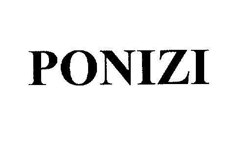 Mẫu nhãn hiệu PONIZI