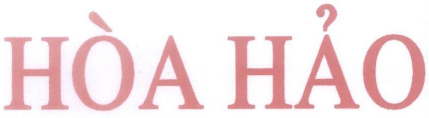Mẫu nhãn hiệu Hòa Hảo