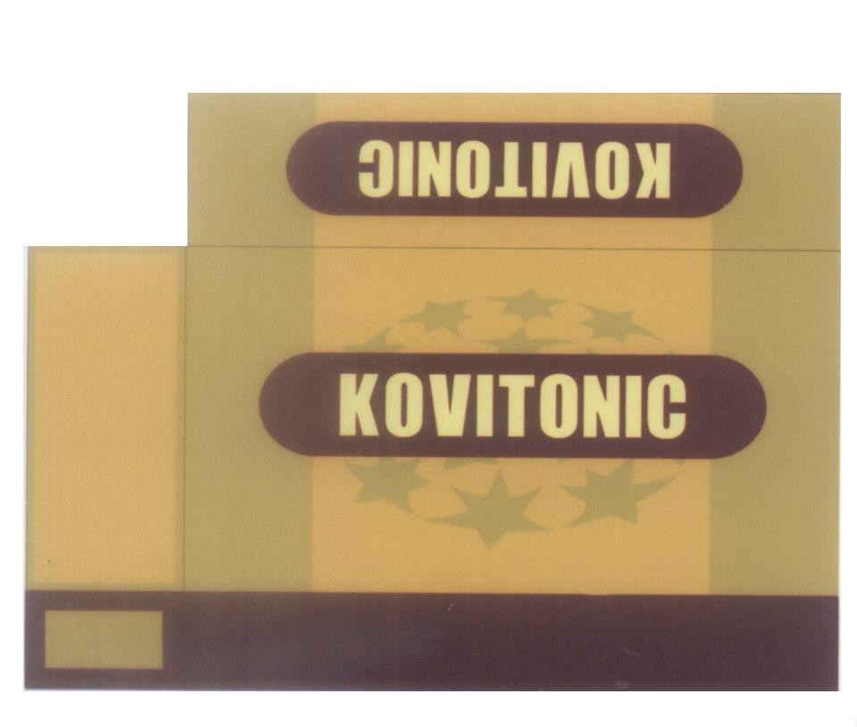 Mẫu nhãn hiệu KOVITONIC