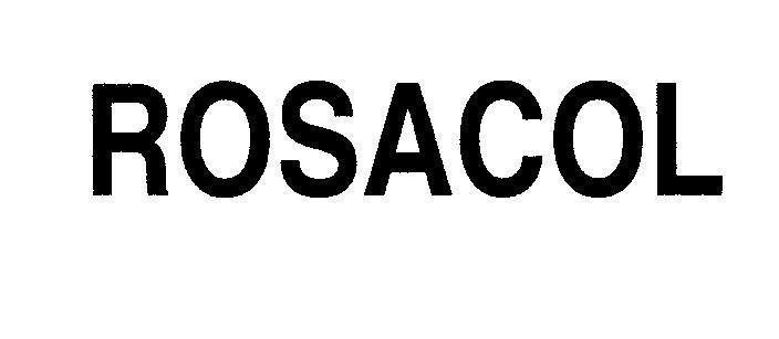 Mẫu nhãn hiệu ROSACOL