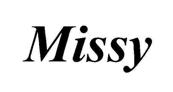Mẫu nhãn hiệu Missy