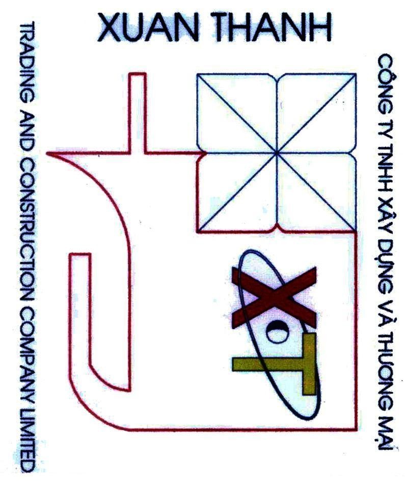 Mẫu nhãn hiệu XT XUAN THANH Công Ty TNHH Xây Dựng Và Thương Mại TRADING AND CONSTRUCTION COMPANY LIMITED
