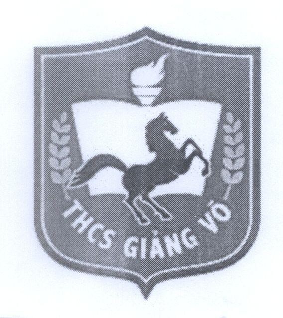 Mẫu nhãn hiệu THCS Giảng Võ