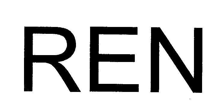 Mẫu nhãn hiệu REN