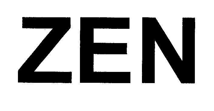 Mẫu nhãn hiệu ZEN
