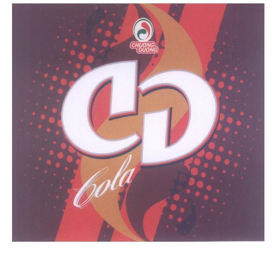 Mẫu nhãn hiệu CD Cola Chương dương