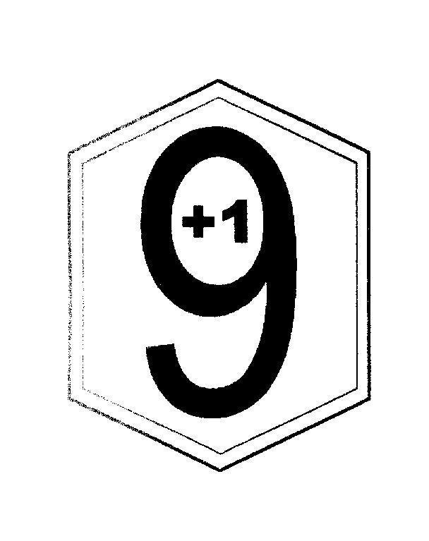 Mẫu nhãn hiệu 9 +1