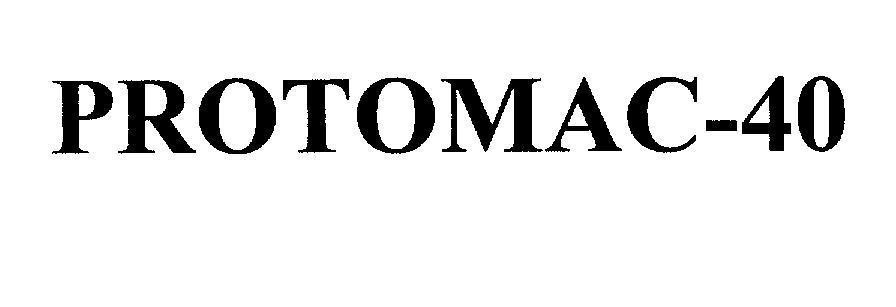 Mẫu nhãn hiệu PROTOMAC-40