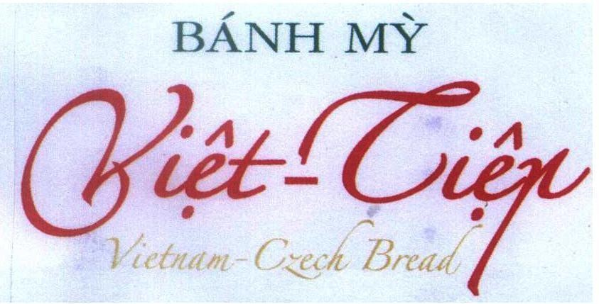Mẫu nhãn hiệu Bánh Mỳ Việt - Tiệp Vietnam - Crech Bread