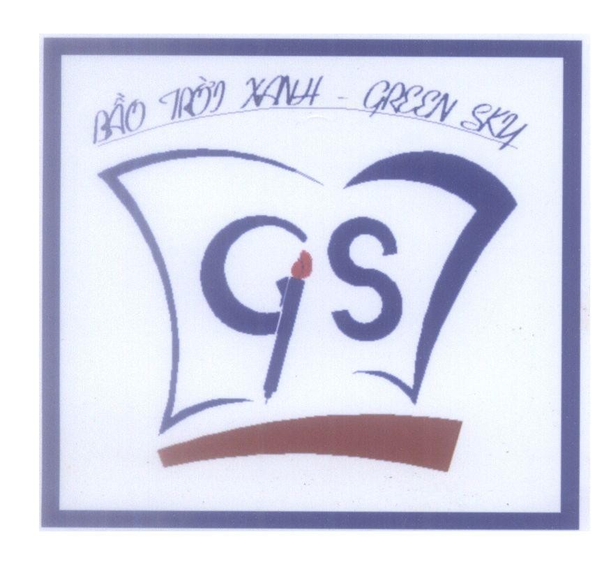 Mẫu nhãn hiệu GS Bầu Trời Xanh - GREEN SKY