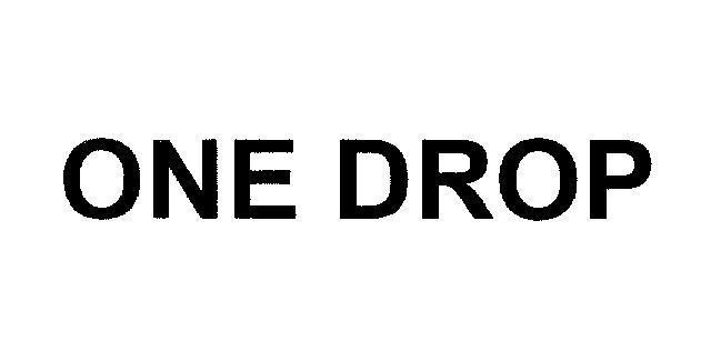 Mẫu nhãn hiệu ONE DROP