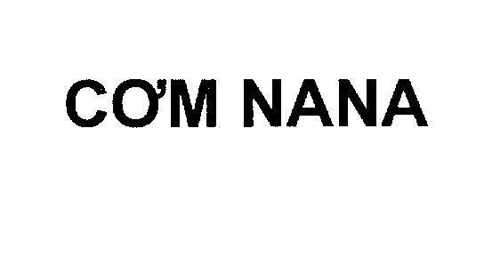 Mẫu nhãn hiệu CƠM NANA