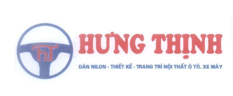 Mẫu nhãn hiệu ht Hưng Thịnh Dán Nilon - Thiết Kế - Trang Trí Nội Thất Ô Tô, Xe Máy