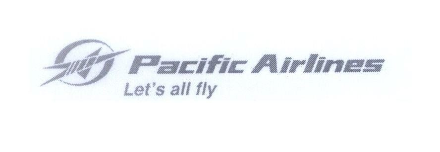 Mẫu nhãn hiệu Pacific Airlines Let's all fly