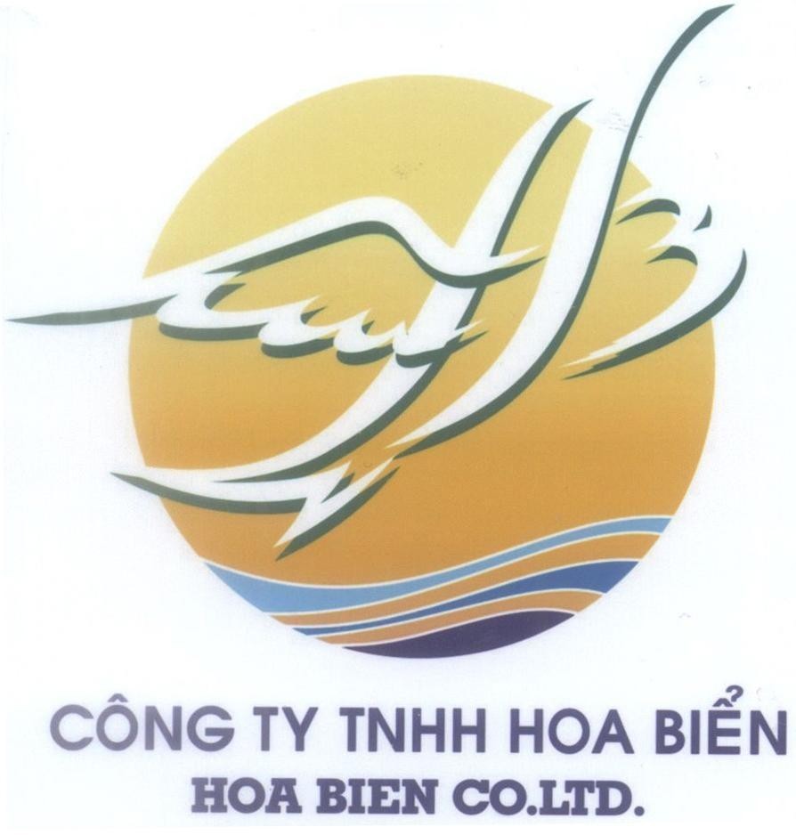 Mẫu nhãn hiệu Công Ty TNHH Hoa Biển HOA BIEN CO.LTD H B.