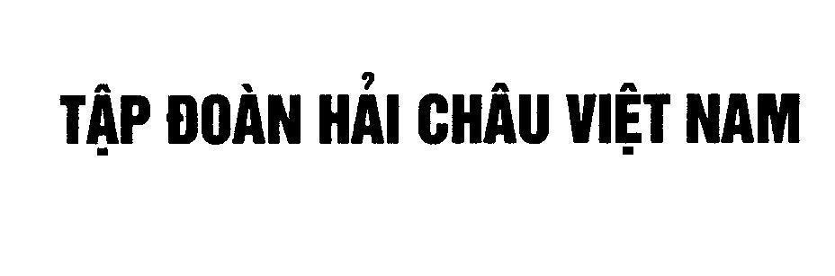 Mẫu nhãn hiệu Tập Đoàn Hải Châu Việt Nam