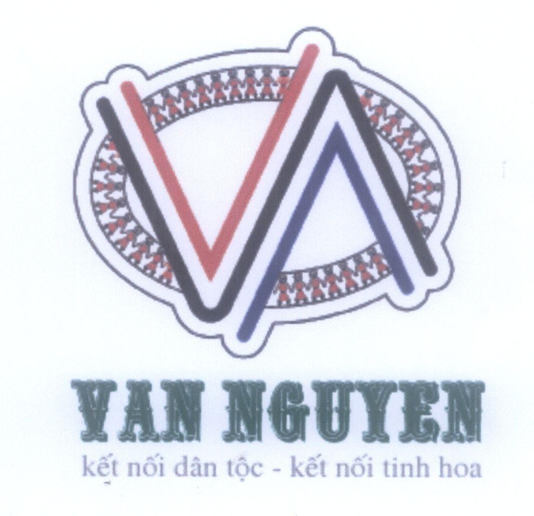 Mẫu nhãn hiệu VA V A VAN NGUYEN kết nối dân tộc - kết nối tinh hoa