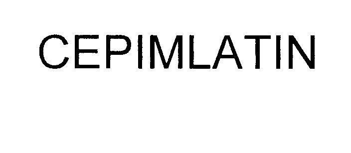 Mẫu nhãn hiệu CEPIMLATIN