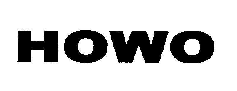Mẫu nhãn hiệu HOWO