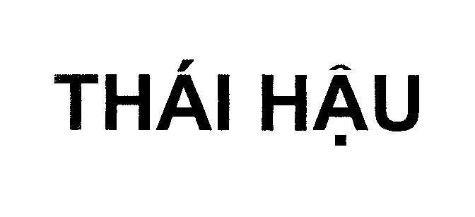 Mẫu nhãn hiệu Thái Hậu