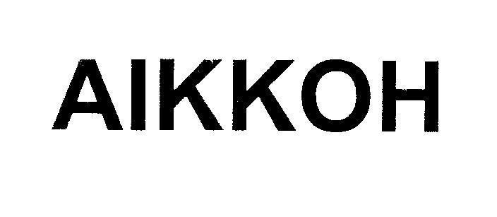 Mẫu nhãn hiệu AIKKOH