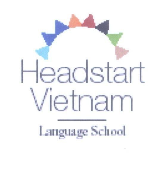 Mẫu nhãn hiệu Headstart Vietnam Language School