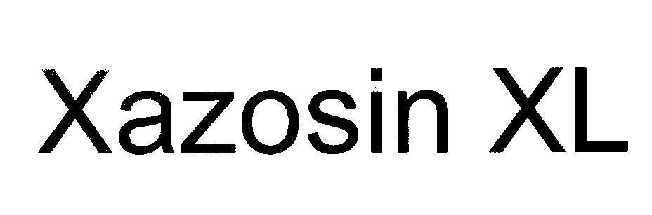 Mẫu nhãn hiệu Xazosin XL