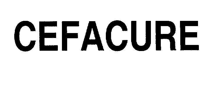 Mẫu nhãn hiệu CEFACURE