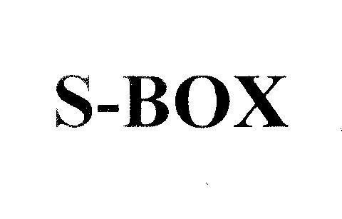 Mẫu nhãn hiệu S-BOX