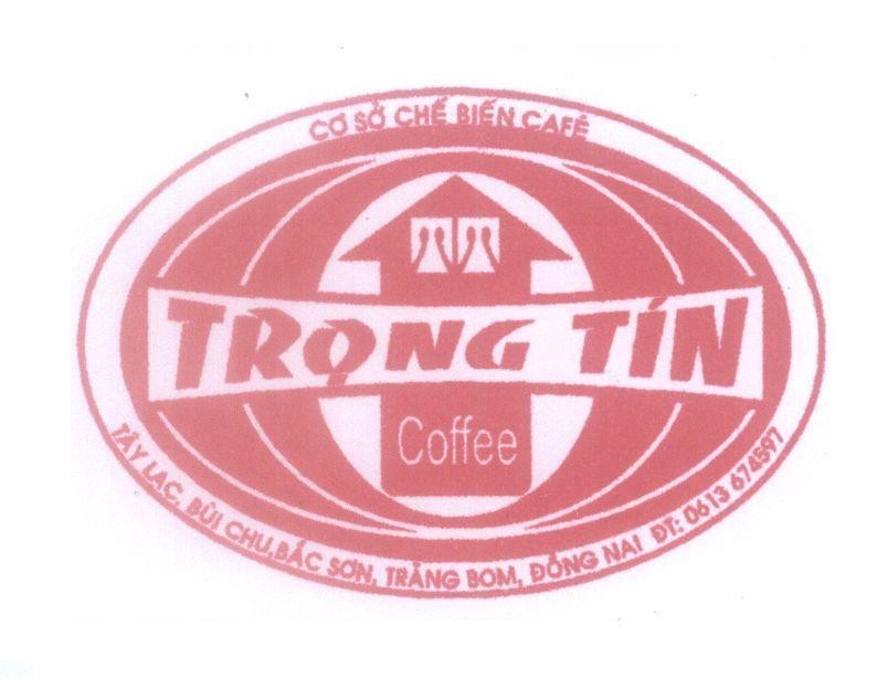 Mẫu nhãn hiệu Trọng Tín Coffee Cơ sở chế biến Café Tây Lạc, Bùi Chu, Bắc Sơn, Trảng Bom, Đồng Nai