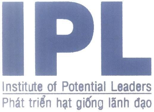 Mẫu nhãn hiệu IPL Institute of Potential Leaders Phát triển hạt giống lãnh đạo