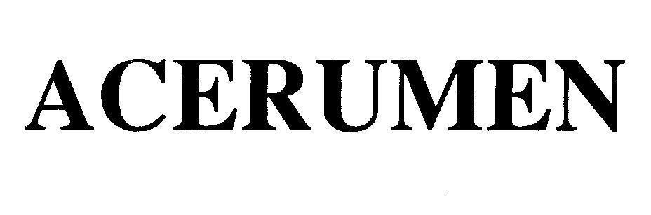 Mẫu nhãn hiệu ACERUMEN